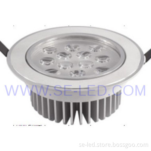 Pure White Round 12W Epistar LED Ceiling Lamp